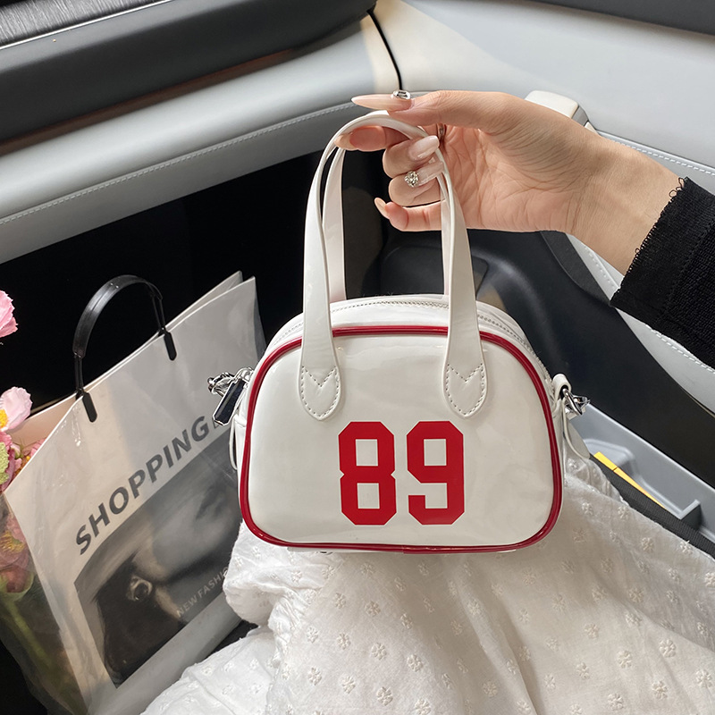 Borsa da bowling da donna in stile Hot Girl Sport americano, tendenza delle celebrità di Internet, moda transfrontaliera, casual, a tracolla_voghion.com