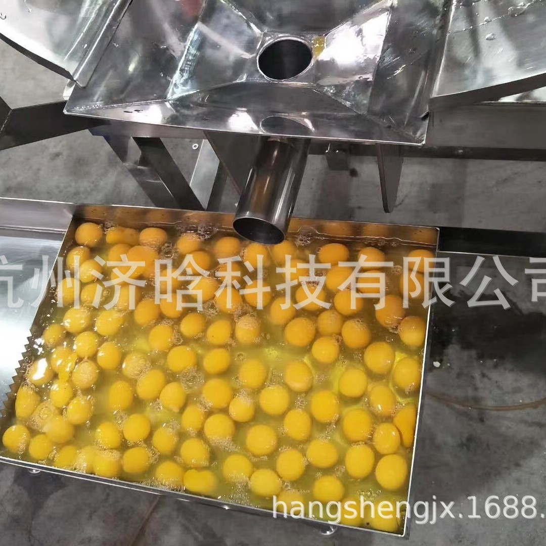 鸡蛋液生产线,蛋清蛋黄生产设备,蛋黄蛋清分离器,敲蛋机