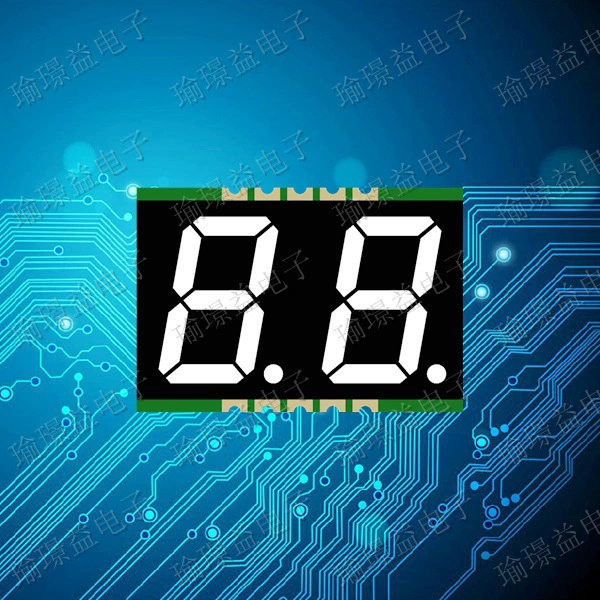 Светодиодная цифровая трубка 0,51 дюйма двухразрядная красная цифровая трубка 5120AR CR