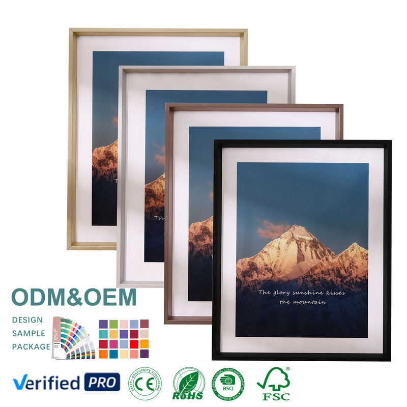 Customized Aluminum Alloy Photo Frames, Metal Picture Frames, Tabletop Frames 6inch 7inch 8inch 10inch A4 Wall-Mounted Art Frames