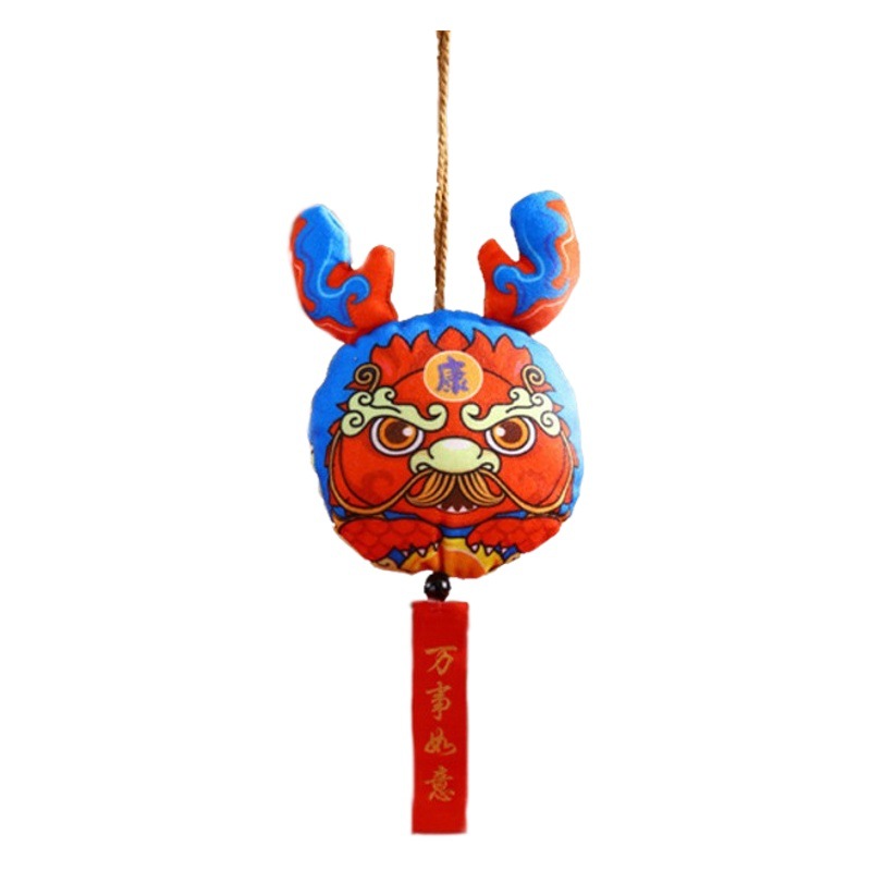 2024 Año Nuevo Año del Dragón ajenjo bolsita colgante Festival de Primavera regalo los niños seguro coche adornos
