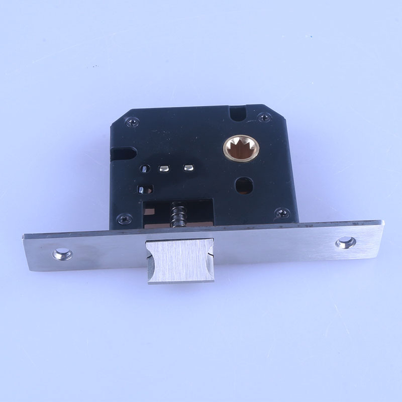 鎖具45單舌鎖體木門執手通道機械單斜舌鎖體中山廠家批發定制