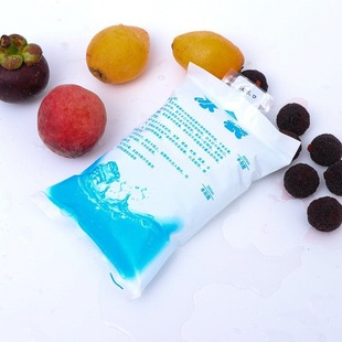 Thickened Fresh-keeping Ice Bag Disposable Portable Cooling Water Injection Ice Bag Fruit Fresh and Refrigerated Express Ice Bag Cold Pack