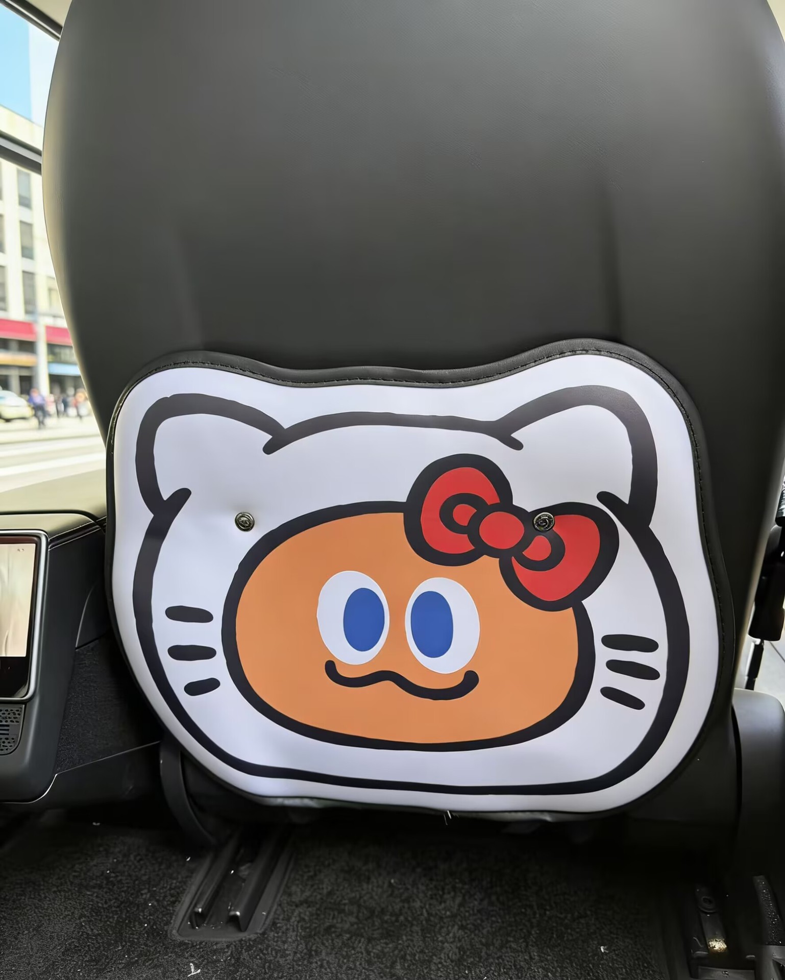 Mayday Merchandise Car Seat Back Anti-Kick Pad, Children's Anti-Kick Pad, Cartoon Car Decoration Anti-Dirt Pad, Car Anti-Kick Pad