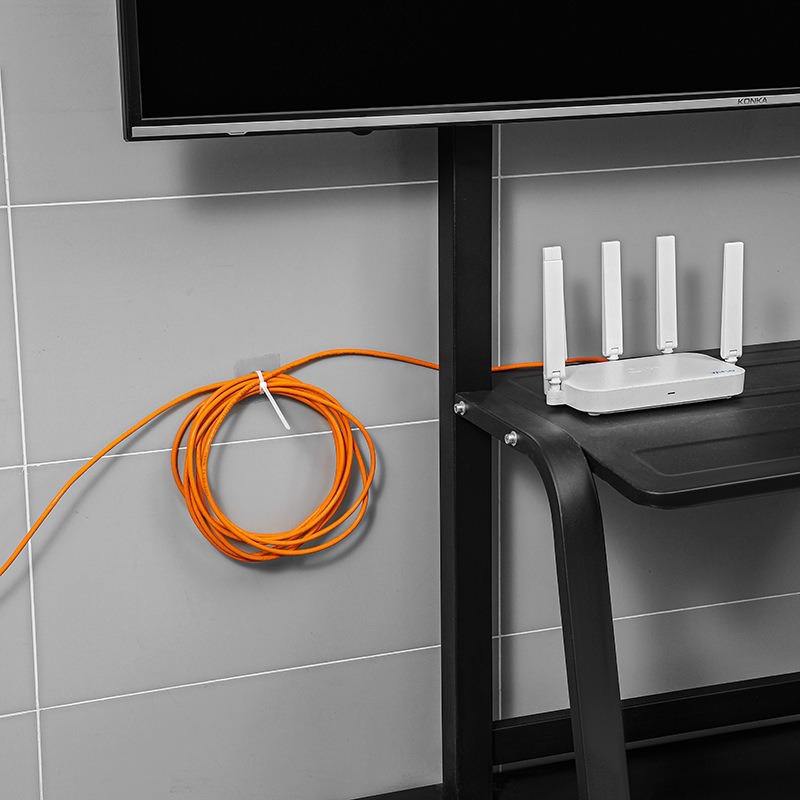 fijador de gancho fuerte sin perforación de tubo de agua de drenaje de tubería de gas de fijación de tubo de fijación de cable de fijación de gancho adhesivo