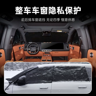 for Avita's Special Car, Front: Car snow shield