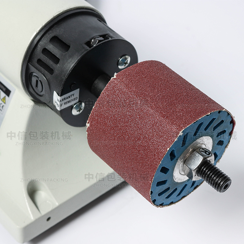 ZONESUN 작은 가죽 연삭 및 연마 기계 데스크탑 수동 가죽 테두리 기계 연마 측면 연삭 공작 기계