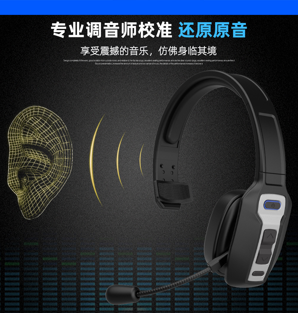 Wholesale M98 Car Bluetooth Hands-Free Headset Wireless Call Noise Reduction Driving Headset Head-Mounted Car Cross-Border