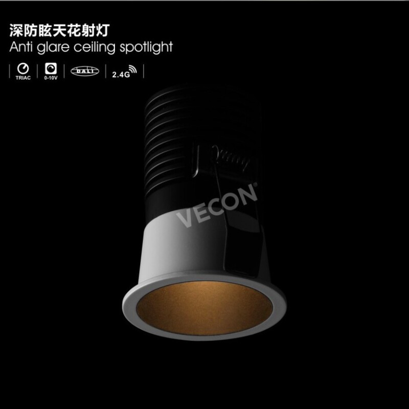 Smart dimming spotlights TRIAC DIM dimming and toning spotlights 0-10v indoor lights DALI DT8 ceiling downlights Smart dimming spotlights TRIAC DIM dimming and toning spotlights 0-10v indoor lights DALI DT8 ceiling downlights