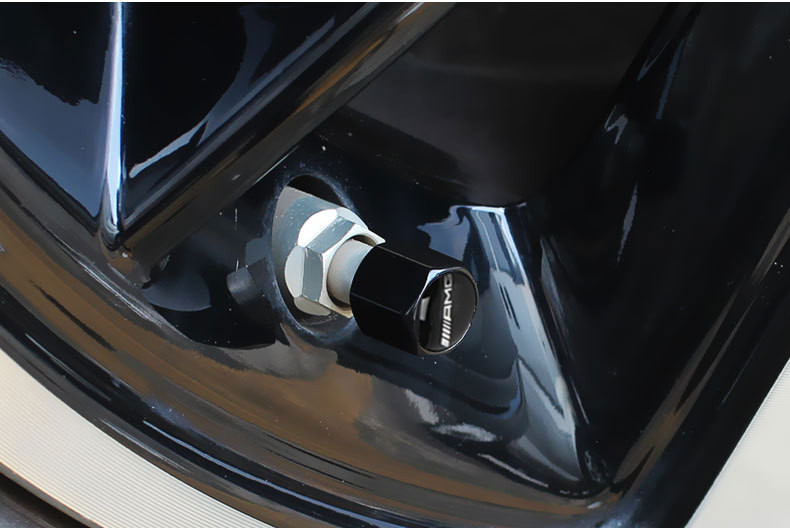 Suitable for C200L E300L GLE GLA GLC GLS decorative car tire valve caps, exterior modification