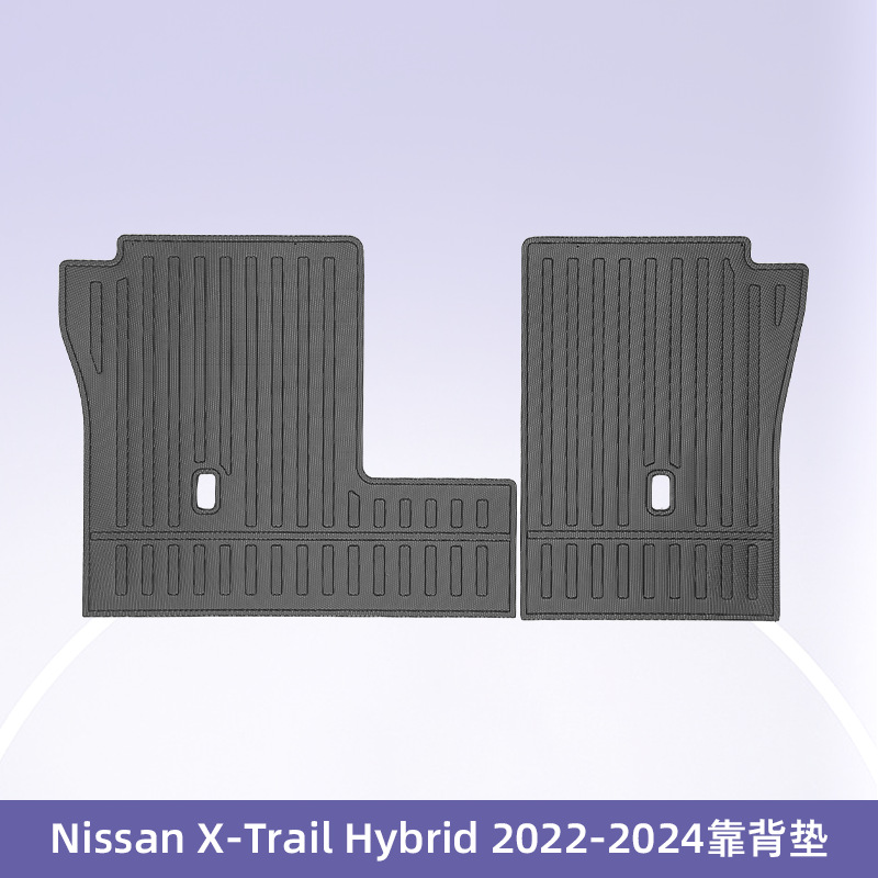Europa para Nissan X-Trail híbrido 2022 - 2024 3D todo el tiempo material TPE almohadilla de pie de automóvil