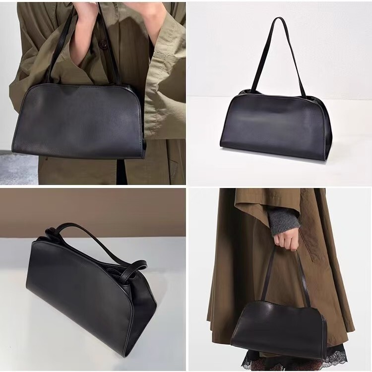 Wholesale More Affordable Clutch Bags The25Row Minimalist Leather Bag with a European and American Style, Simple Handbag, Shoulder Bag, Underarm Bag