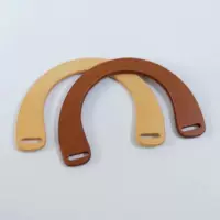 Сумка через плечо аксессуар U-образный деревянная ручка крюк DIY ручка сумки U-образная древесина - приподнятое деревянное кольцо для автомобиля