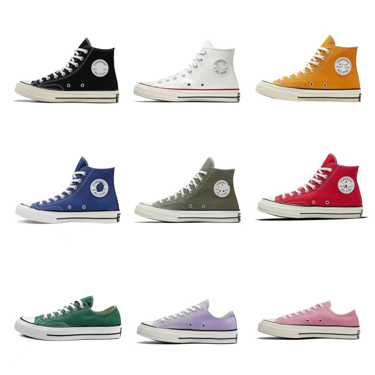 Zapatos Putian Clásico Kuang Jiawei 1970s Zapatos de lona de corte bajo para hombres y mujeres Zapatillas de tablero de pareja original puro al por mayor transfronterizo genuino