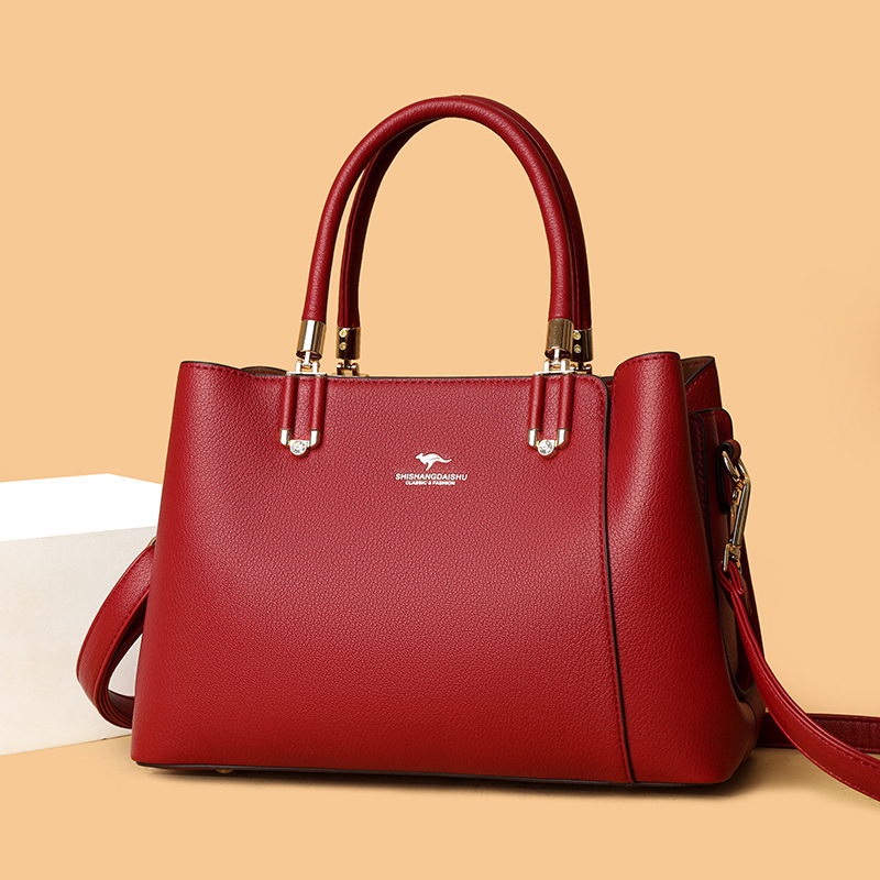 Kangaroo Women's Large Capacity Shoulder & Crossbody Handbag_voghion.com