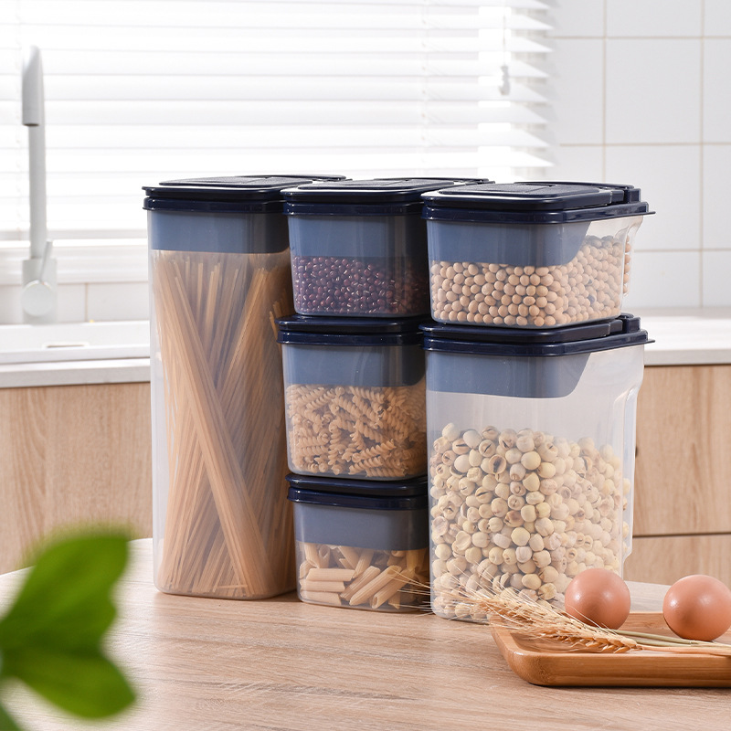 Grains jar thickened wholesale household grains storage jar kitchen sealed snack dry goods nut storage box