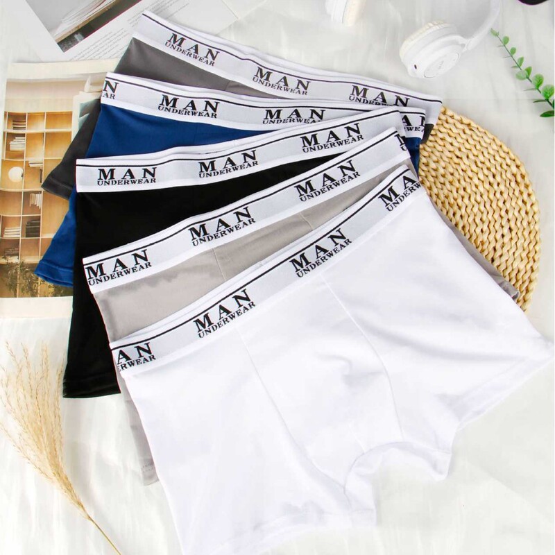 Cross-border MAN belt foreign trade platform TK European and American men's large size boxer briefs in pouches, sports milk silk Cross-border MAN belt foreign trade platform TK European and American men's large size boxer briefs in pouches, sports milk silk