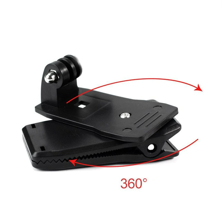 GOPRO DJI Mountain Dog Backpack Clamp 360 -degree многофункциональная регулируемая клипса прочная клипса