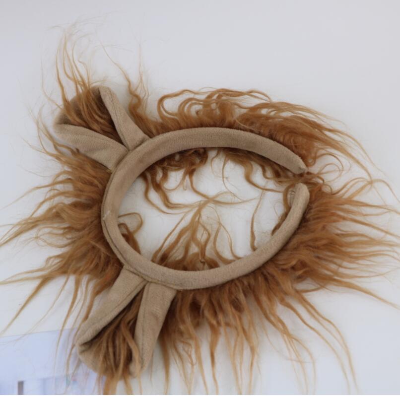 Halloween Déier Oueren kreativ Requisiten Zoo Léiw Oueren Kappband Kappschmuck_voghion.com