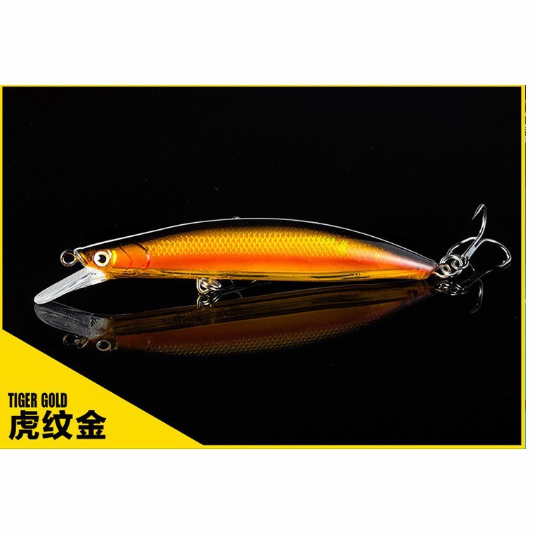 Fake bait Luya bait hard bait cross-border foreign trade far-sea fishing sea bass fishing hard bait luminous Mino 2 2