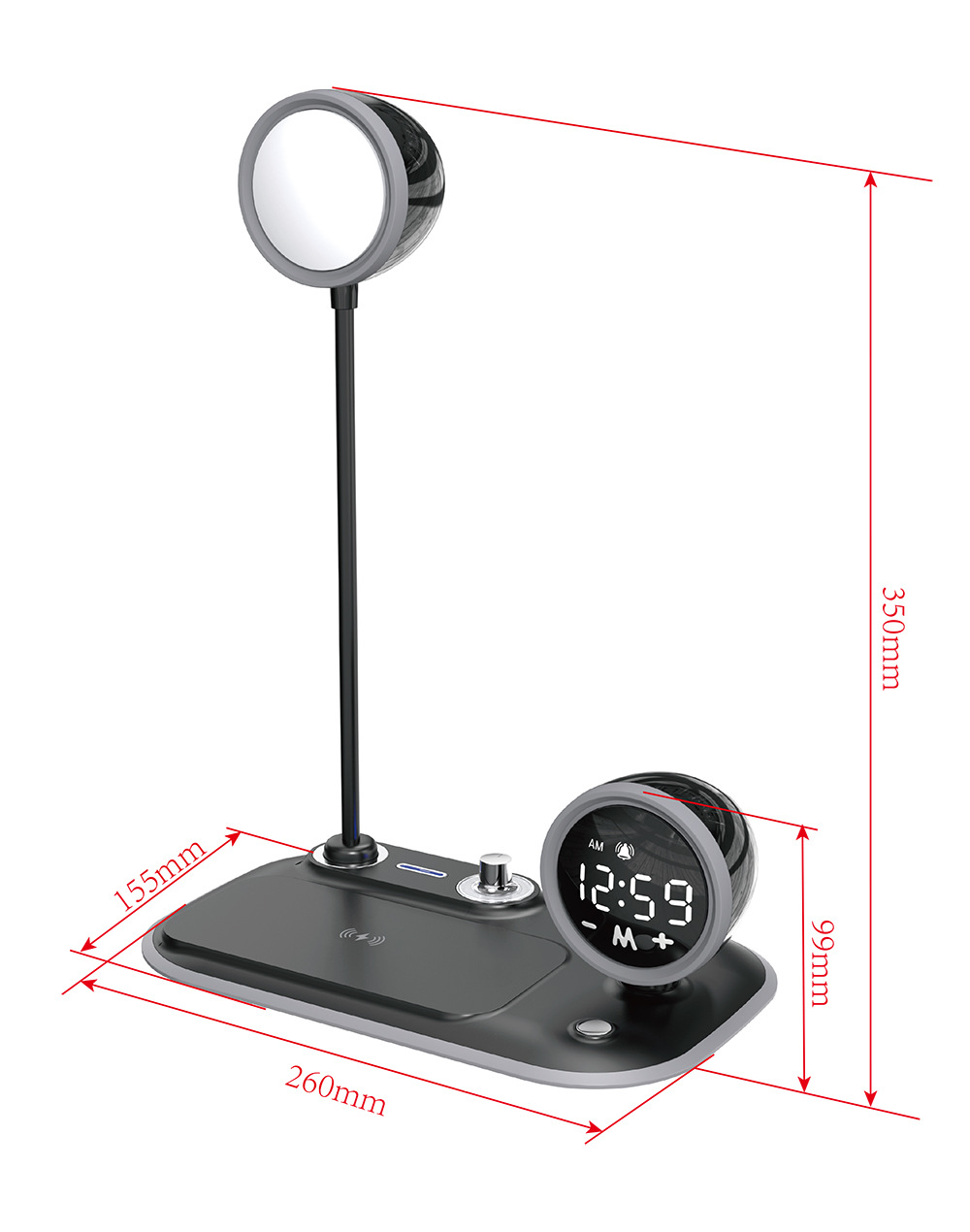 Three-in-one Clock Wireless Charger Desktop Eye Protection Desk Lamp O1CN01zKqDBP26x1MAAhNvX !!2703687727 0 Cib