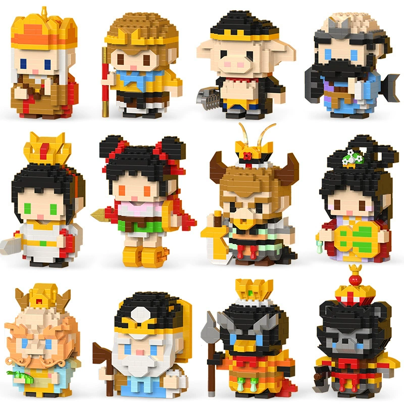 Building Blocks (Lego) Blind Box — Small-Particle Mini Figures, Gift for Kids, Assorted Random