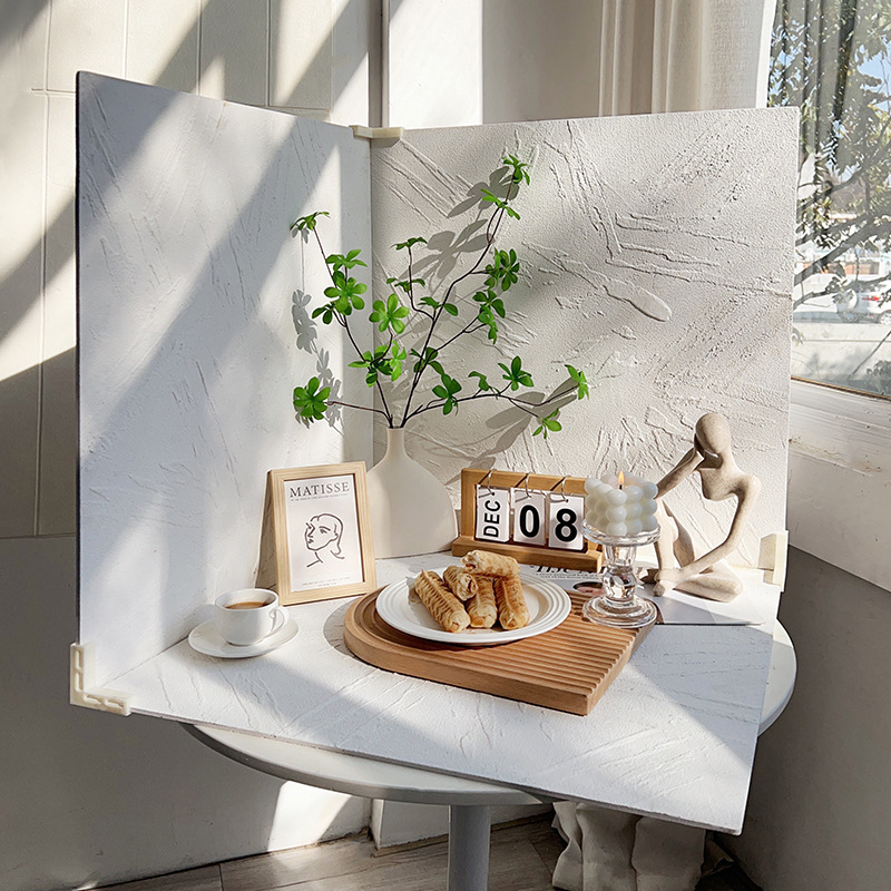 Photo props cement board loft Industrial style texture old wall background board ins gourmet photography snow board