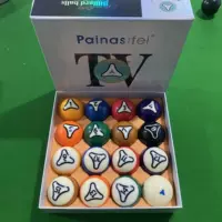 Pinasfi TV хрустальный шар для бильярда, китайский и американский хрустальный шар 12А, стандартный шестнадцать цветов, 57,2 мм, бильярд