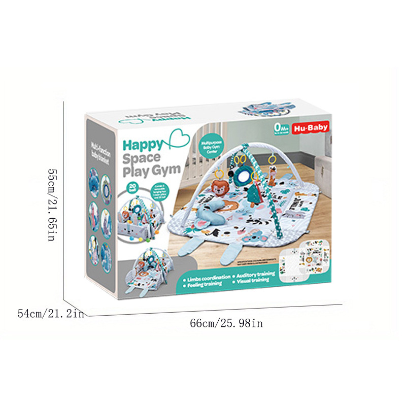 Tapis de jeu rampant 5 en 1 pour bébé, puzzle multifonctionnel, éducation précoce, support de fitness, jouet, piscine à balles, tapis rampant pour poupée_voghion.com