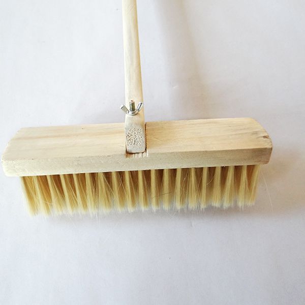 23cm木杆洗车刷仿猪鬃洗车刷软毛大车专用洗车刷除尘刷洗车拖把