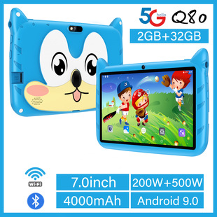Factory Direct Sales 7inch Kidsren's Computer Eight-Core Cross-Border E-Commerce Ozon Popular Portable Mini Tablet