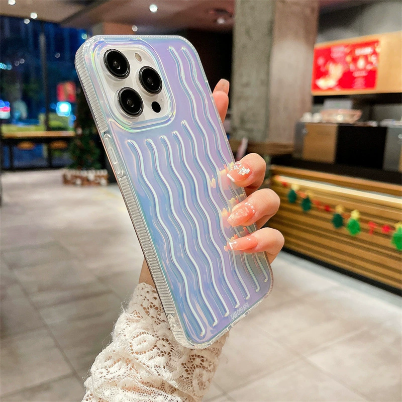 (Кросс-бортовая торговля), яблоко, чехол для телефона, iPhone 13, волнистый совместимый защитный чехол, iphone, 15промакс