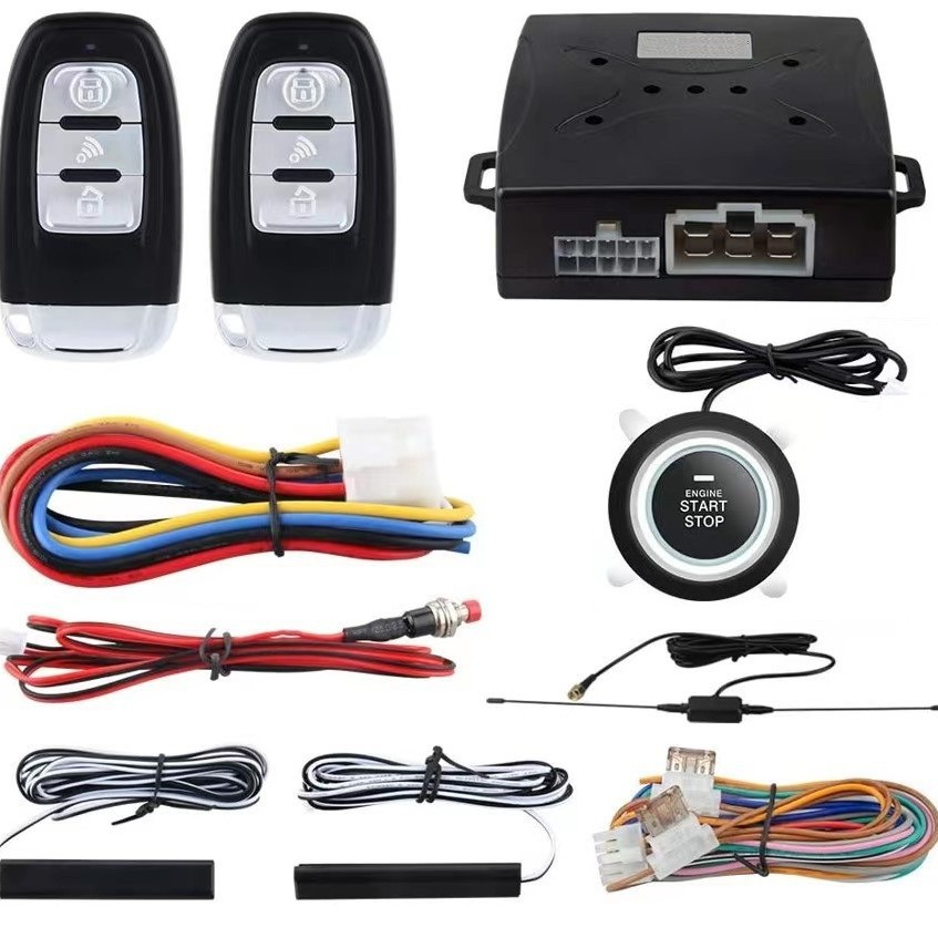 External antenna A6: one-button start + keyless entry + oil pump + trunk + external antenna + mobile phone APP