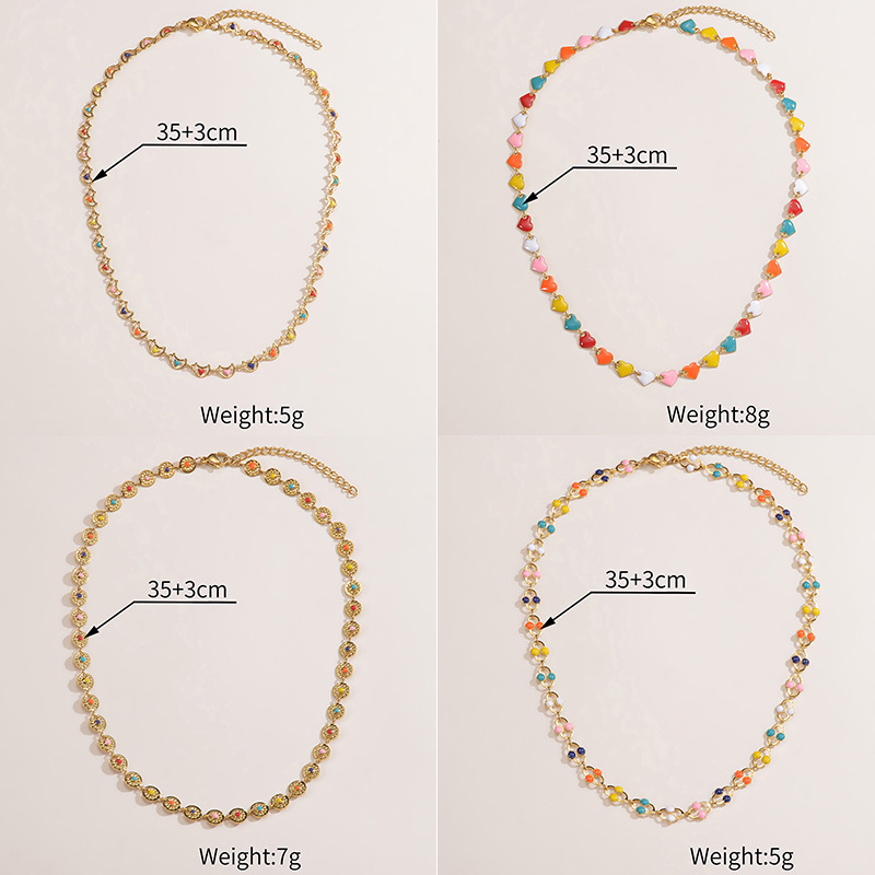 Fashion Heart Shape Stainless Steel Necklace Colorza_colorza_1