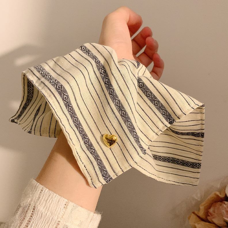 Pequeño, fresco y dulce, lazo para el cabello de intestino grueso, linda cuerda para el cabello a cuadros, atmósfera coreana, cuerda para el cabello, tocado de goma