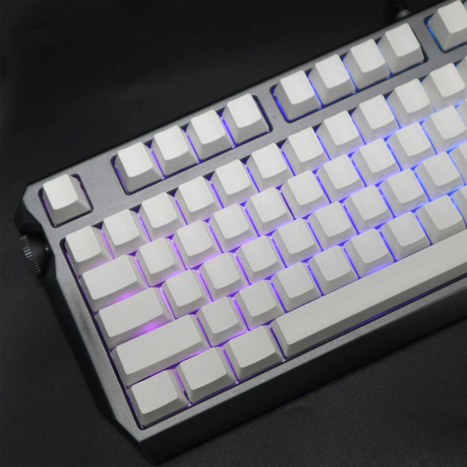 Набор сменных колпачков для механической клавиатуры PBT XDA Ball Cat Cherry оригинальные высокие белые, 108 клавиш
