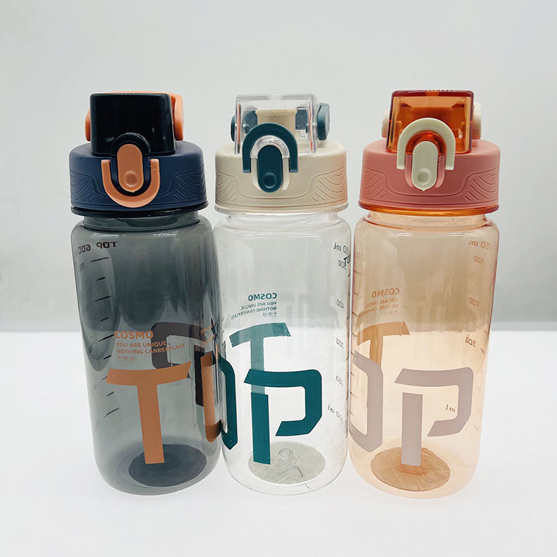 Nuevo plástico taza de agua hombres y mujeres de gran capacidad 1000ml portátil conveniente deportes hervidor estudiante al aire libre ocio taza