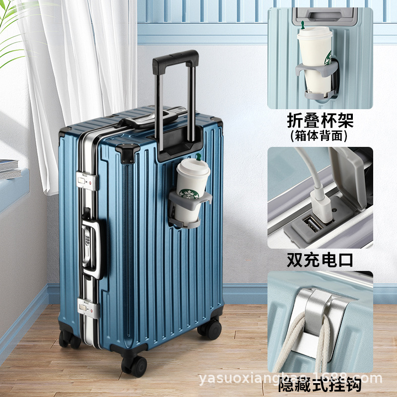 물 밤 라이트 프레임 로얄 블루