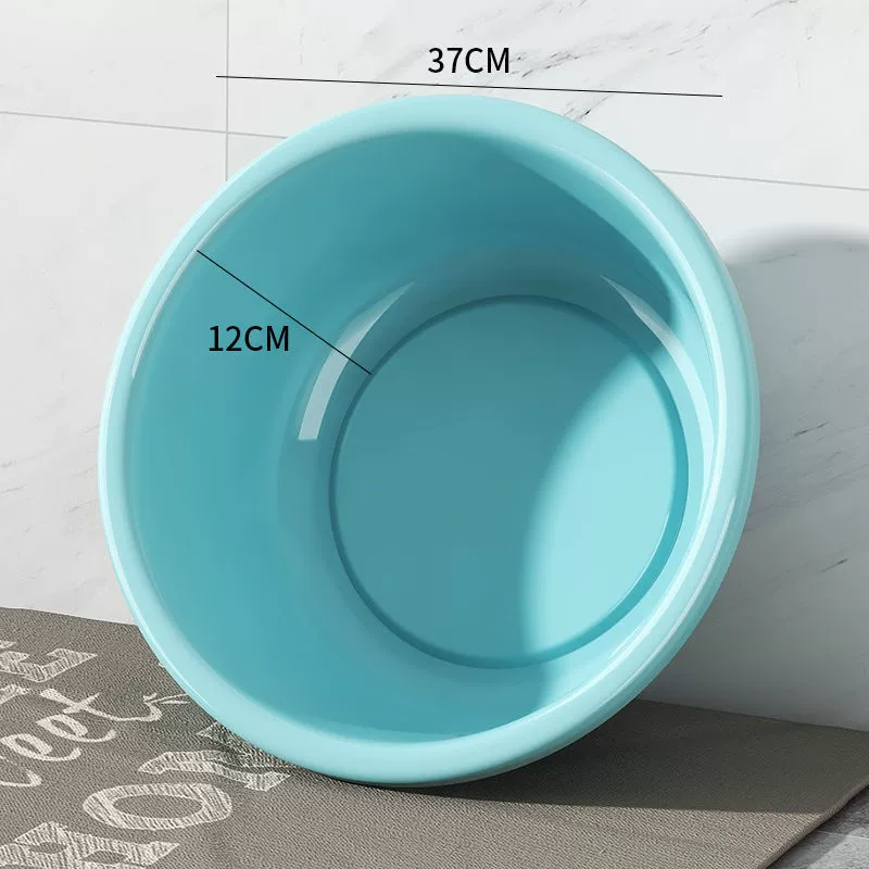 Plastic bucket, handheld tub for home use for laundry, capacious washbasin, wholesale