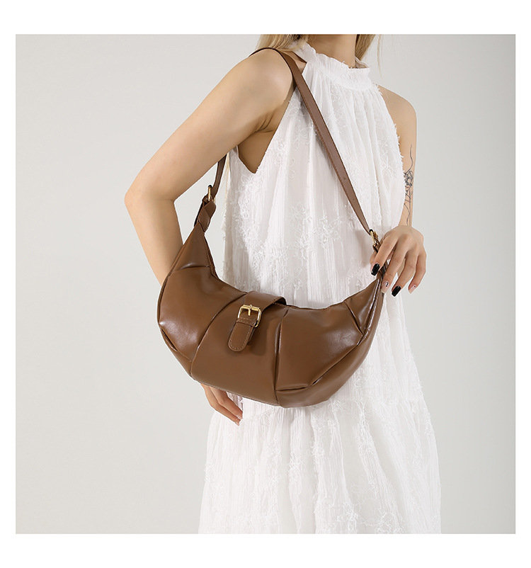 High-end 2024 autumn/winter new underarm bag, handbag, large-capacity commuting single-shoulder crossbody bag, dumpling bag undefined