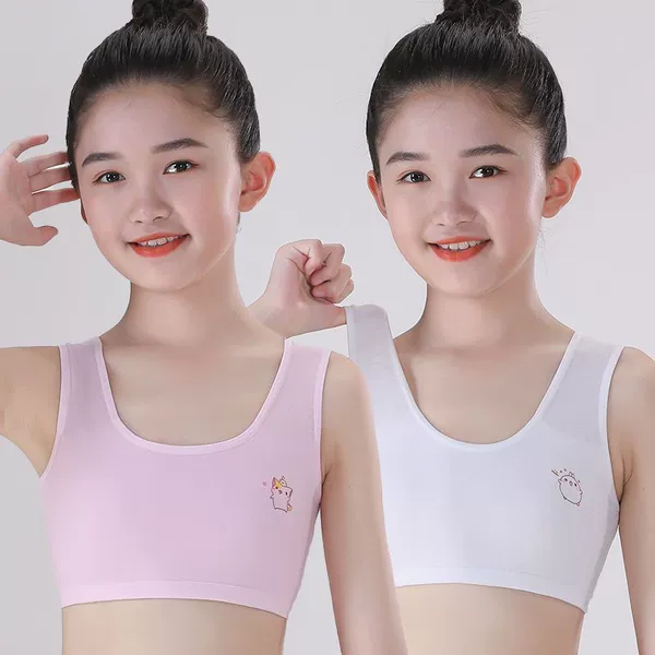 White, fuchsia, cotton, 2 piece set