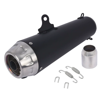 Suitable for Motorcycles Kawasaki Exhaust pipe - black-51mm