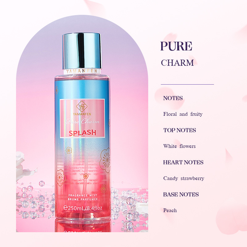 外贸中东鎏金流沙身体喷雾250ml跨境香水持久留香男女perfume批发|undefined