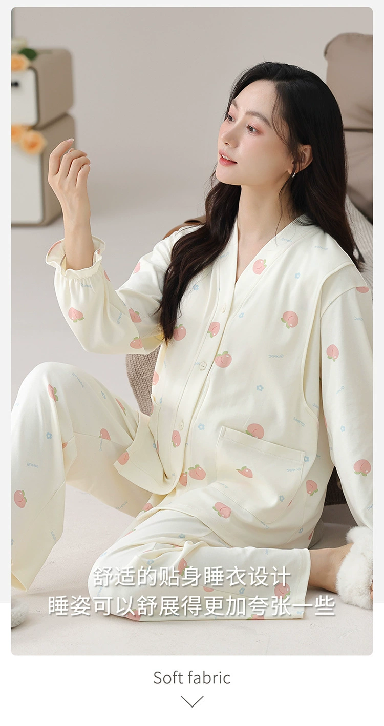 Pijamas de maternidad: conjunto cómodo para casa