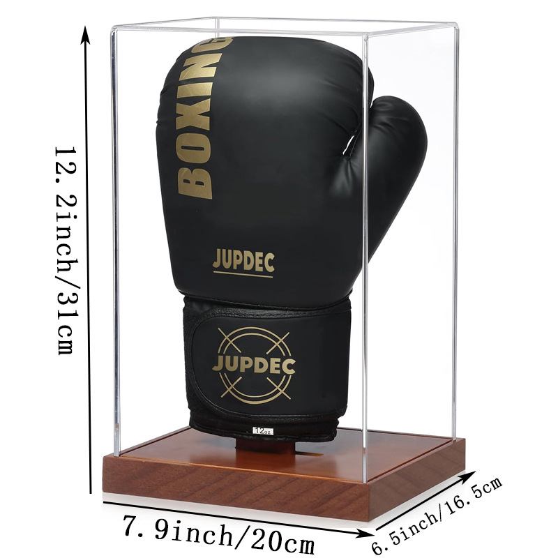 아크릴 나무 바닥 장갑 보관함