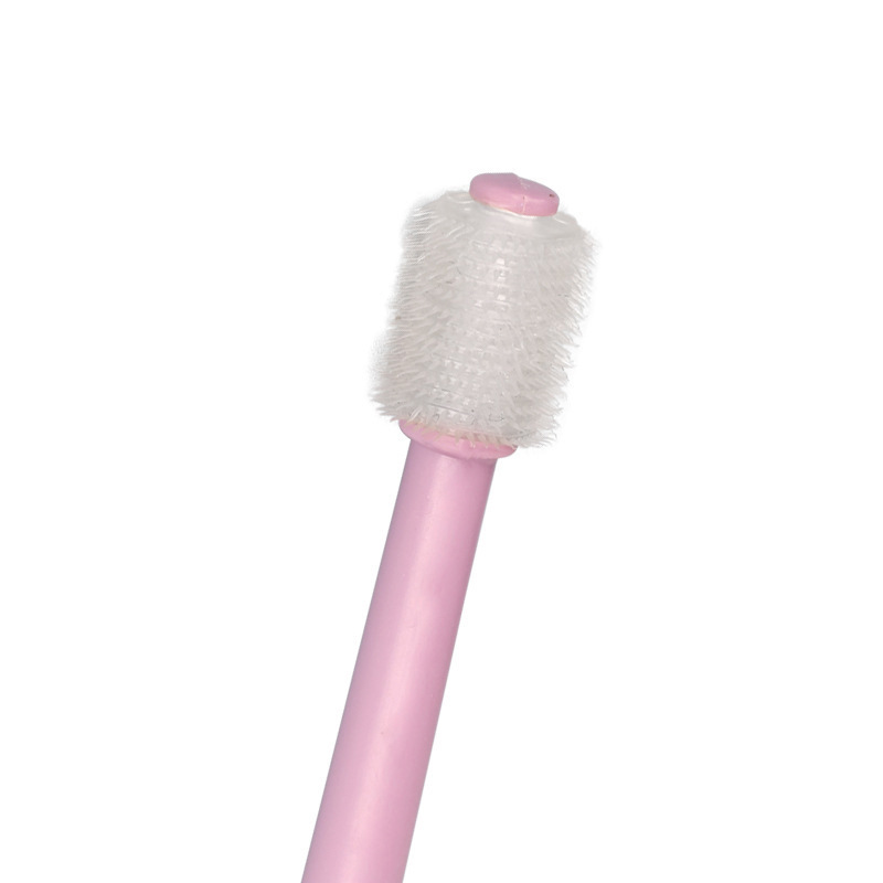 cepillo de dientes para mascotas cepillo de dientes rotativo 360 grados cepillo de dientes para gatos cepillo de dientes de dedo de peluche