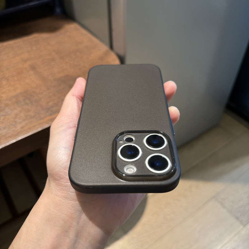 Apple 16promax 携帯電話ケース、薄型 iPhone15 保護カバー、つや消しソフトケースに適したオールインクルーシブの写真ボタン|undefined