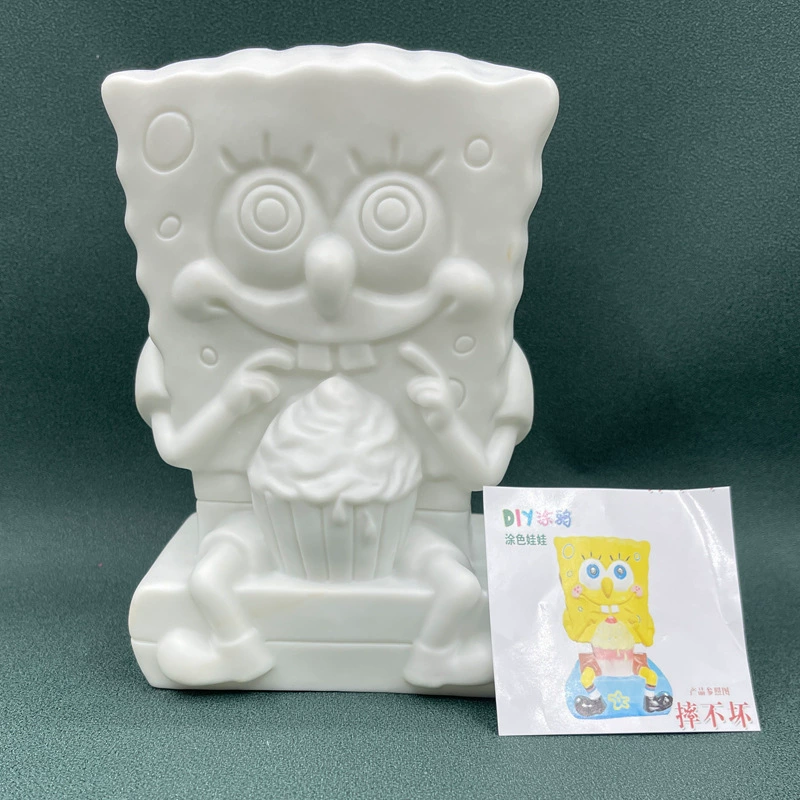 DIY Paintable Doll (Plastic) — Unpainted White Embryo, Multiple Characters, 16–26 cm
