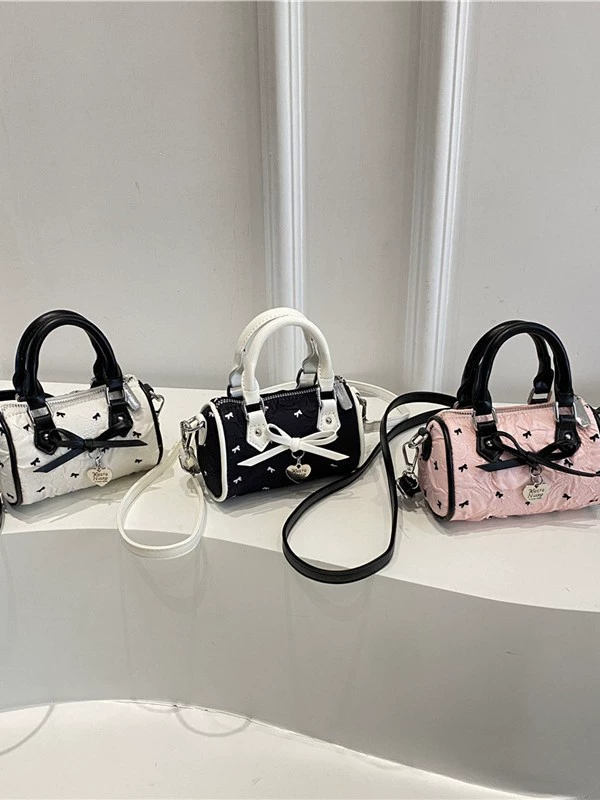 Children's bag with bow, shoulder bag, cute one-shoulder bag