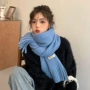 学生新款秋冬季百搭围巾
